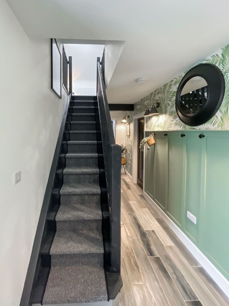 Stairway to upper floor